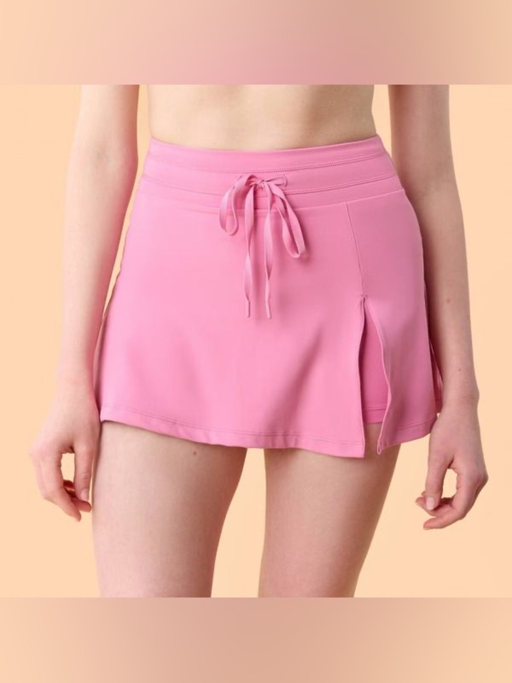 NWT Blogilates Women's Trailblaze Slit Skort S Pink Athletic Tennis Active